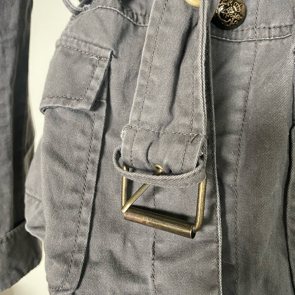 Sanctuary Surplus Gray Lightweight Jacket - image 3